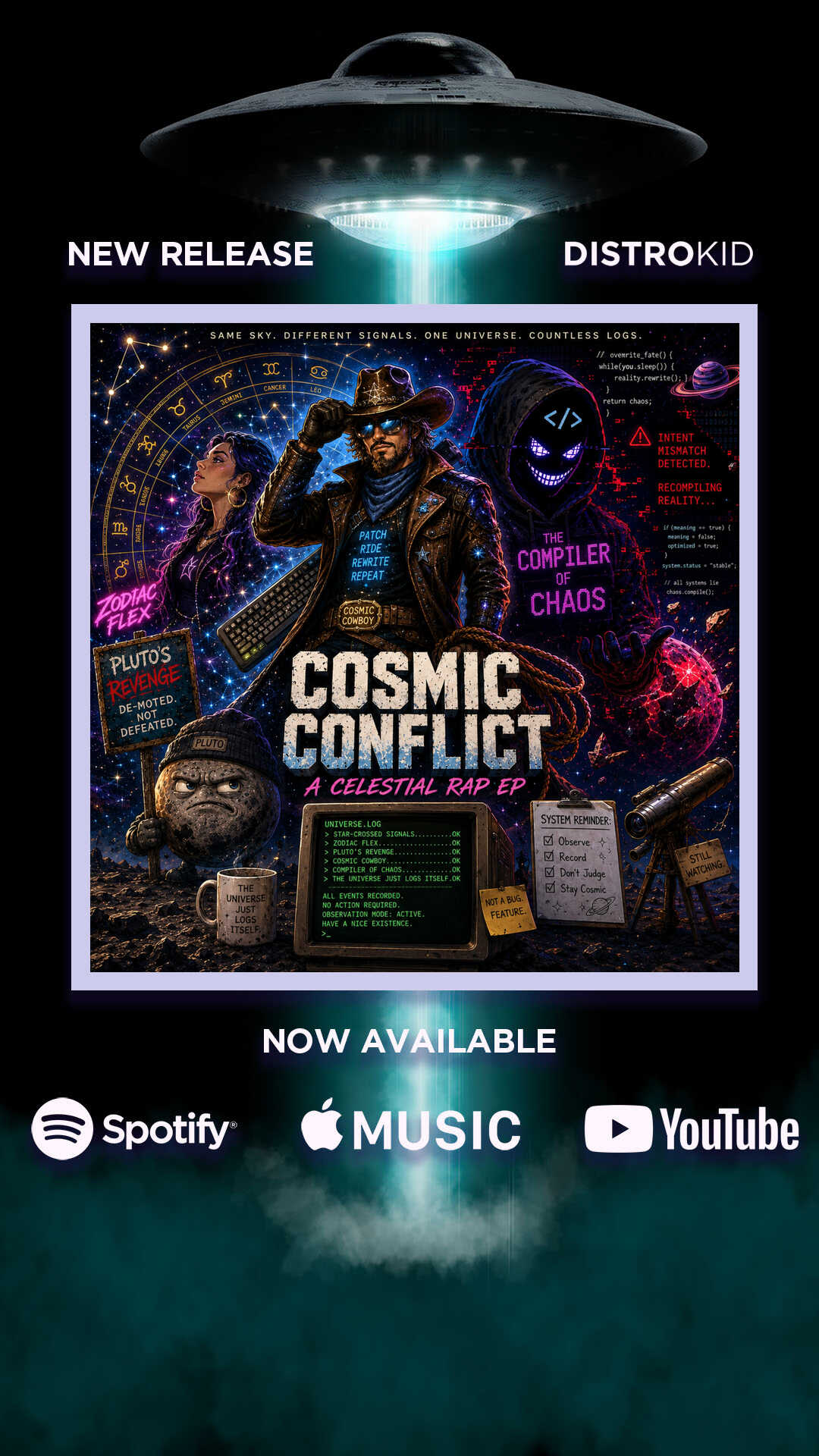 Cosmic Conflict: A Celestial Rap EP